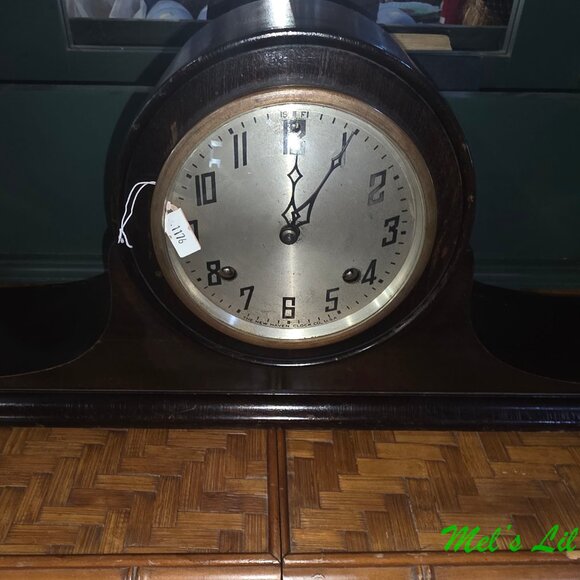 New Haven Clock Co Mantle Clock - Picture 10 of 10